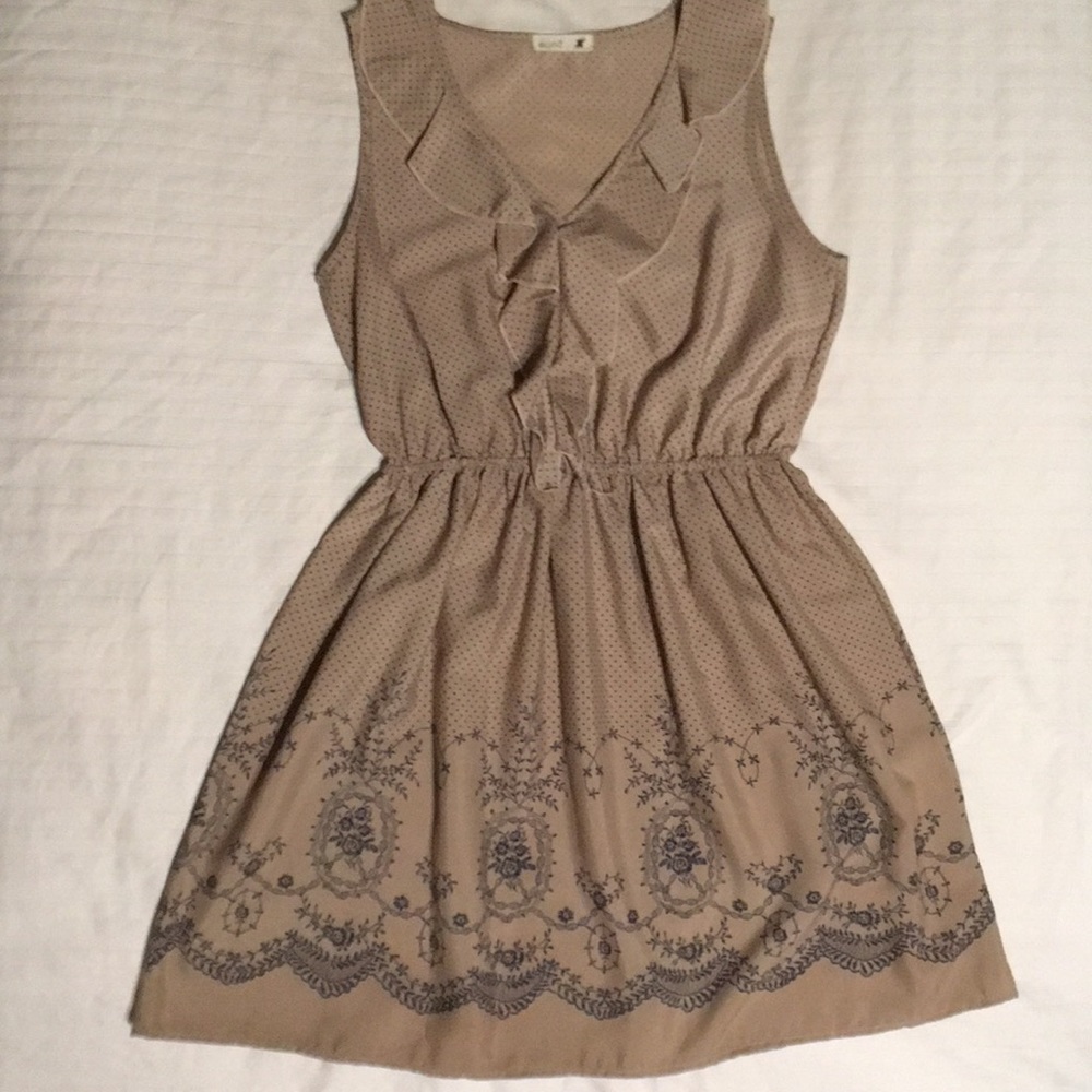 Tan summer dress